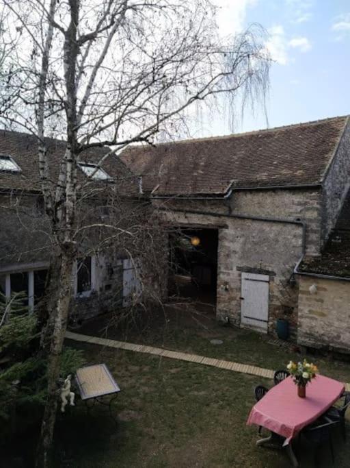 Superbe Appartement Dans Charmant Corps De Ferme Acheres-la-Foret Dış mekan fotoğraf