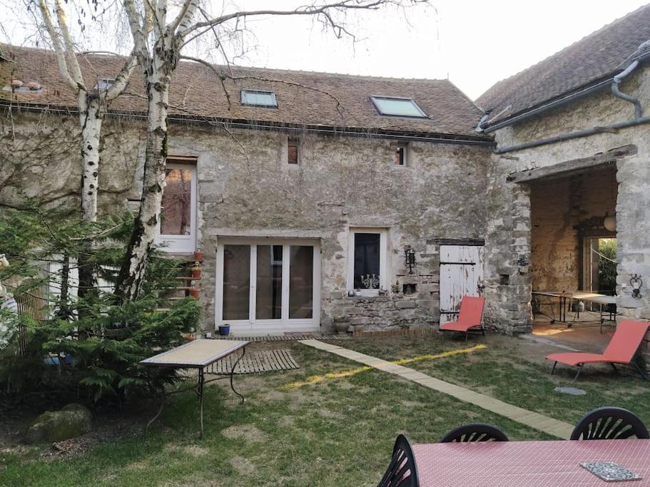 Superbe Appartement Dans Charmant Corps De Ferme Acheres-la-Foret Dış mekan fotoğraf